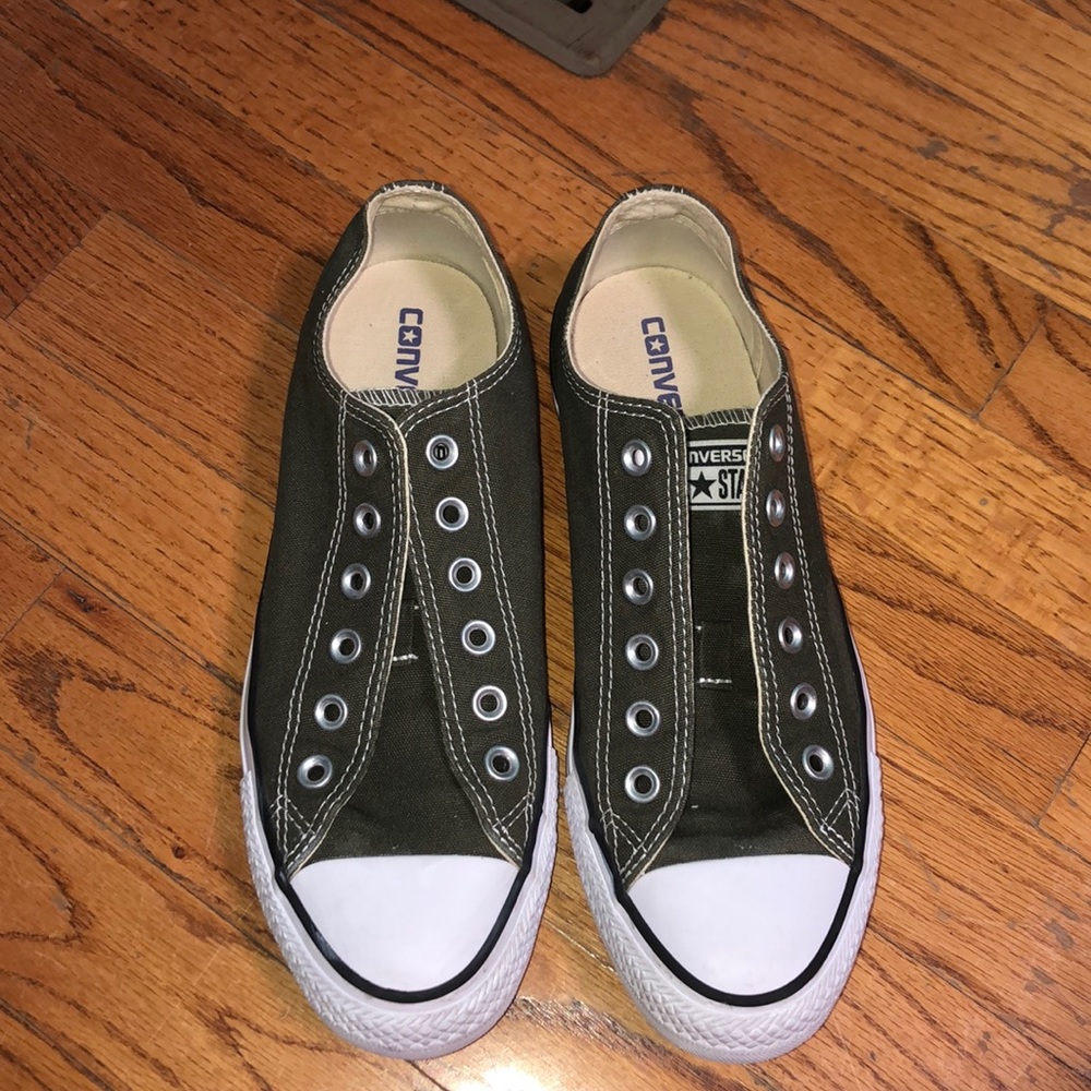 Army Green Converse